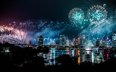 Feuerwerk in New York