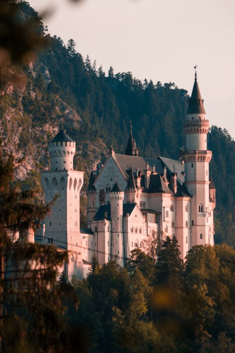 Schloss in den Bergen
